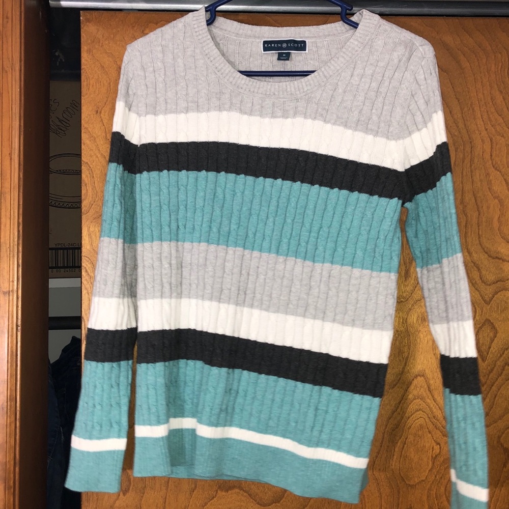 striped sweater